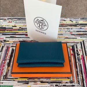 🦄 Hermes Verso Calvi Card Holder